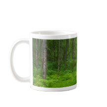 Serene Forest Nature Café Mug