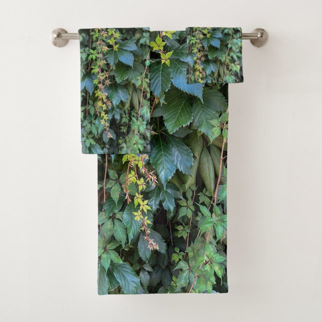 Serene Green Ivy Wall Suspendre Vins Plantes Feuil (En situation)