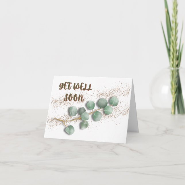 Serene Healing : Obtenez-Vous Bien Bientôt Carte D (Devant)