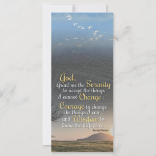 Sérénité, Courage et Sagesse