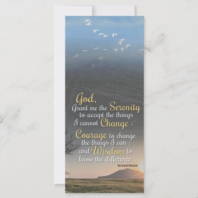 Sérénité, Courage et Sagesse (Devant)