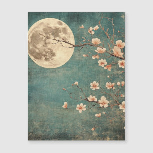 Sérénité de la fleur de cerisier sur la Lune