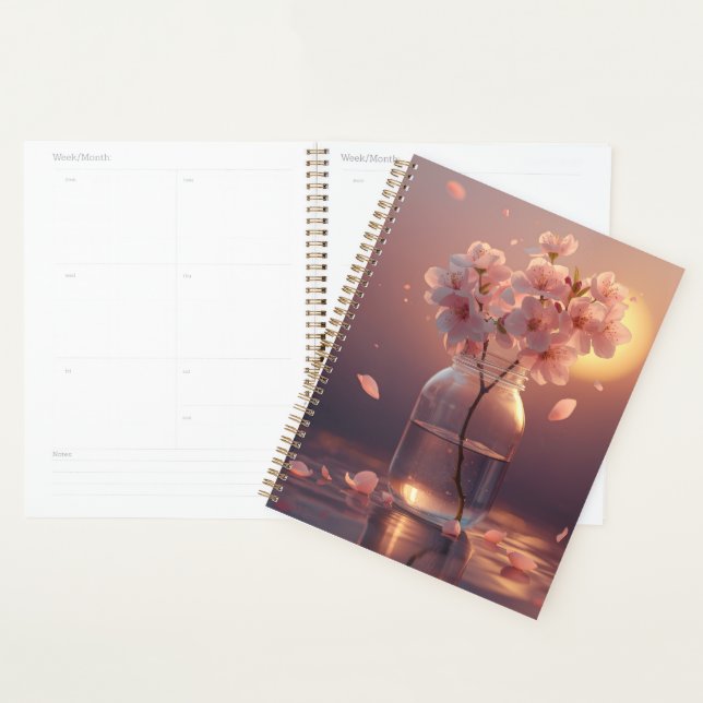 Sérénité des fleurs de cerisier – Élégante branche (Devant avec enveloppe)