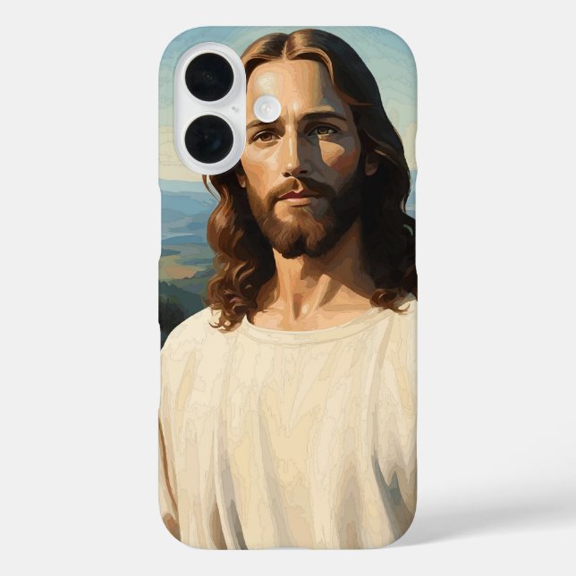 Sérénité Divine : Étui de téléphone portable au po (Verso)