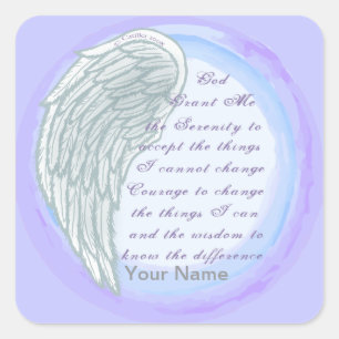 Sérénité Prière autocollants chrétiens