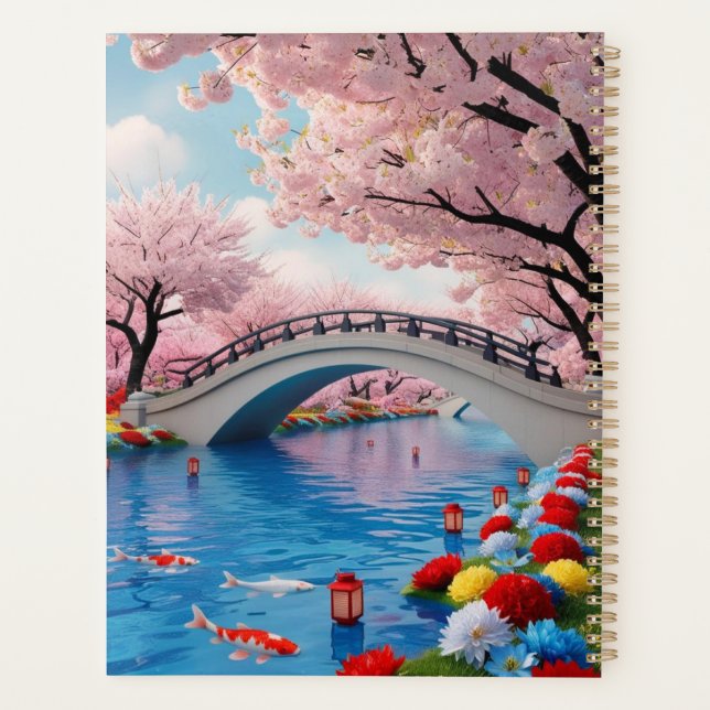 Sérénité sur le pont Sakura (Dos)