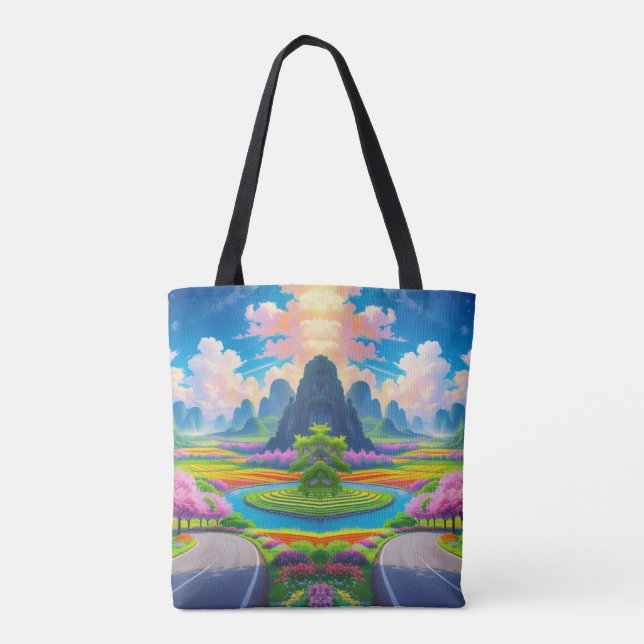 "Serenity in Spring - Imaginaire Road Sac fourre-t (Dos)