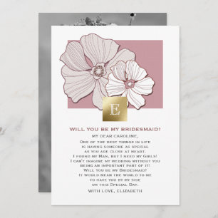 Serez-vous ma demoiselle d'honneur ? Cartes photos