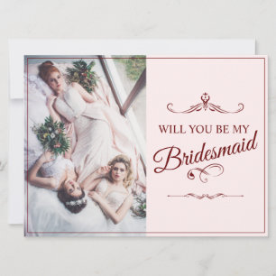 Serez-Vous Ma Femme D'Accueil ? Trois Bridesmaitre