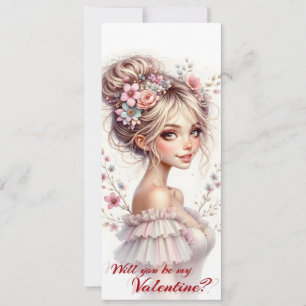 Serez-vous ma Saint-Valentin – Impression d'art ro