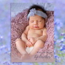 Serez-Vous Mon Godmère Invitation Photo Complet