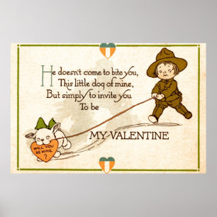 Serez-vous mon Valentine ? Affiche