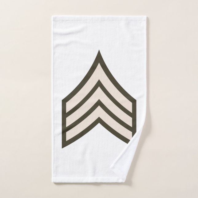 Sergent d'armée (Serviette à main)