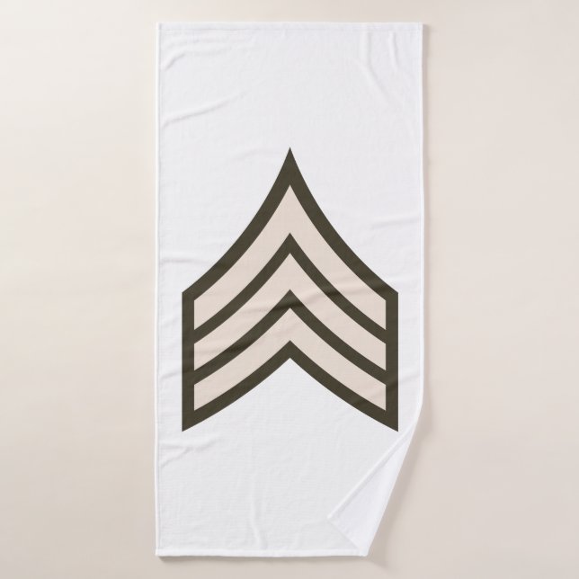 Sergent d'armée (Serviette de bain)