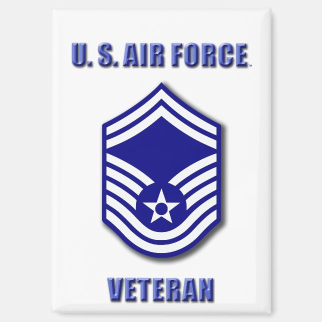 Sergent-major principal USAF Magnet (Recto)