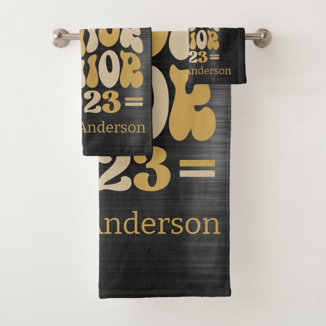 SÉRIE 2023 PARTIES SCINTILLANT NOIR & OR DRIP PERS (En situation)