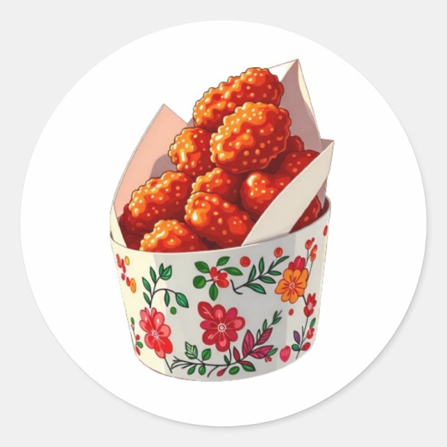 Série 4 - Stickers pour aliments (Devant)