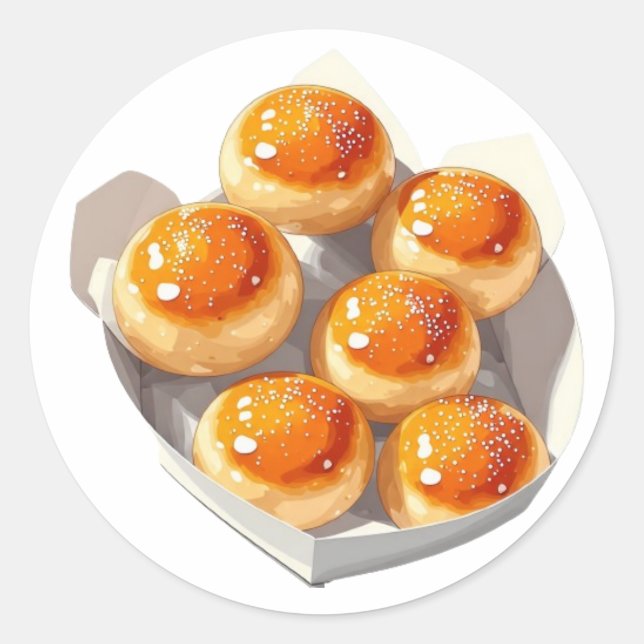 Série 6 - Sticker pour aliments (Devant)