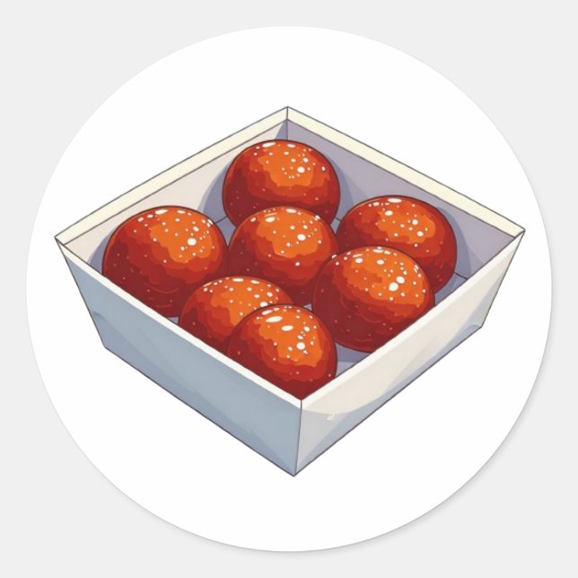 Série 9 - Sticker pour aliments (Devant)