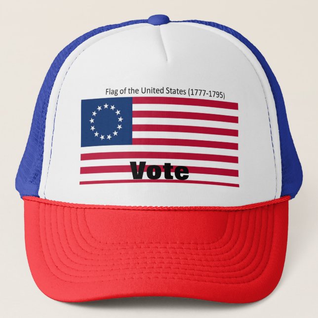 Série Casquette du drapeau patriote (Devant)