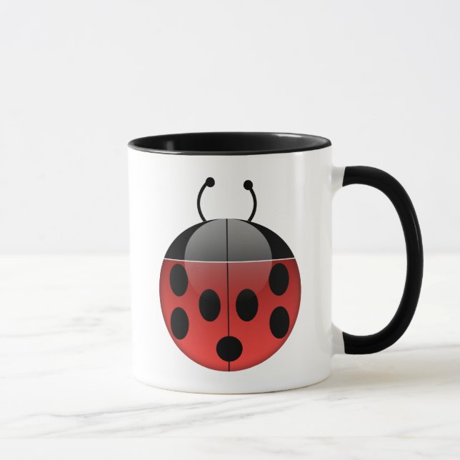 Série de coccinelle 1 tasse (Droite)