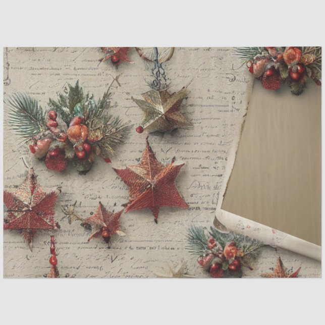 Série de conception de Noël Ole #10 Papier de soie (Recto)