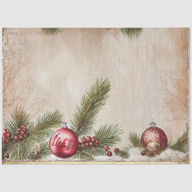 Série de conception de Noël Ole #11 Papier de soie (Recto)