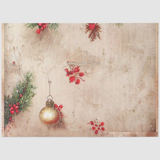Série de conception de Noël Ole #12 Papier de soie (Recto)