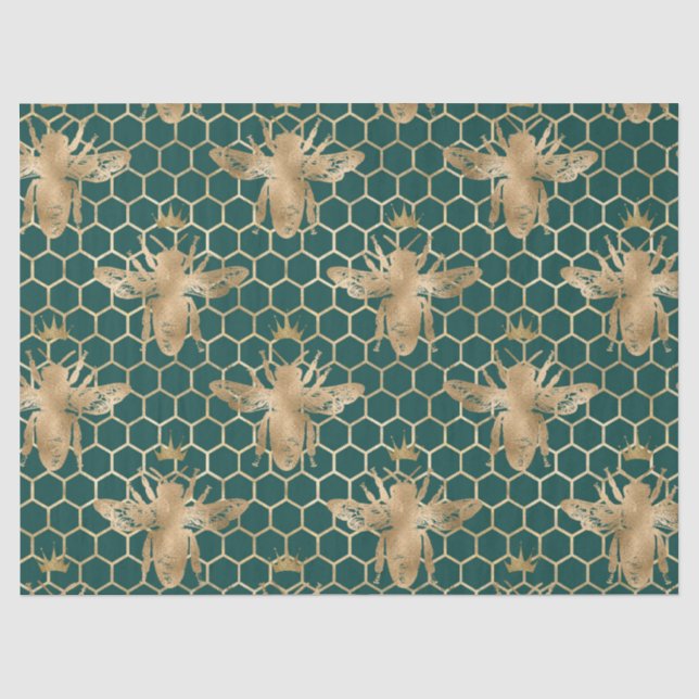 Série de conception de papier de soie Lovely Bee 6 (Recto)