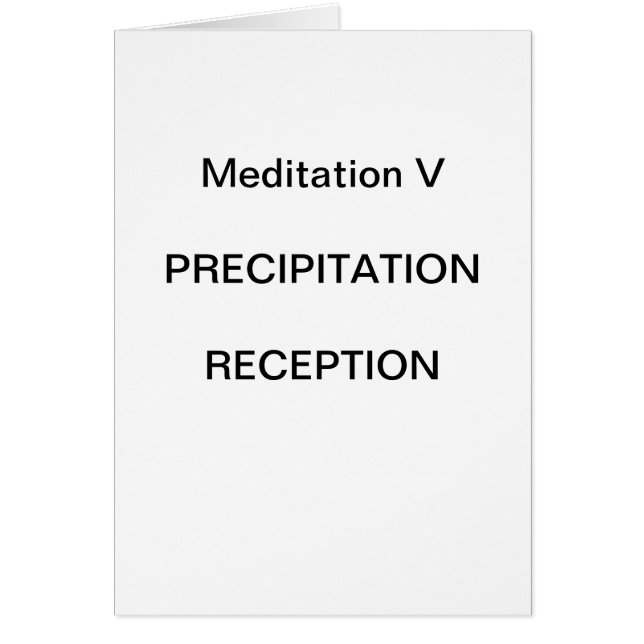 Série de méditation DK : Méditation V - CARD (Devant)