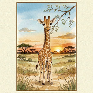 Série de posters muraux pour chambre d'enfants (su