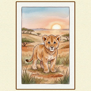 Série de posters muraux pour chambre d'enfants (su