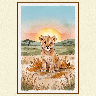 Série de posters pour chambre d'enfants (sur deman