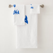 Série de serviettes de sauna