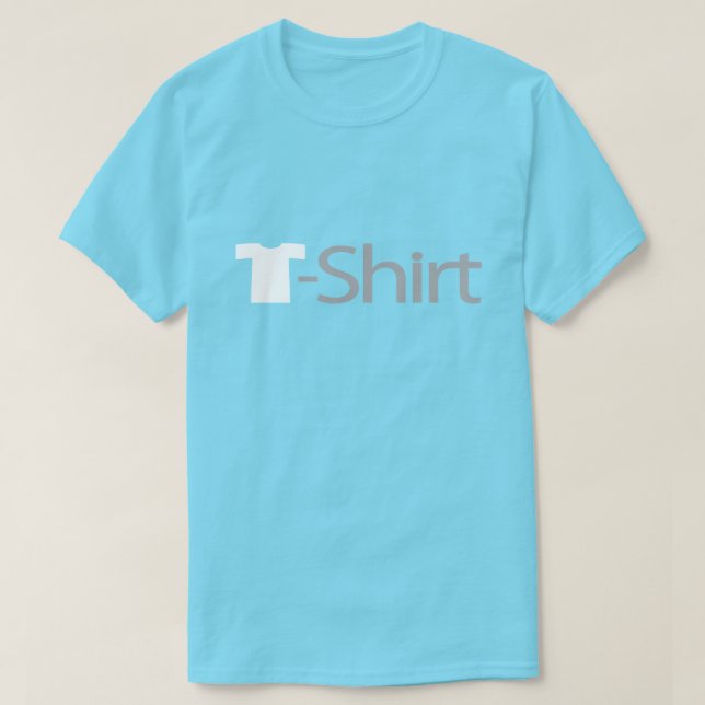 Série de T-shirts : White Tee Basic T-Shirt (Design devant)