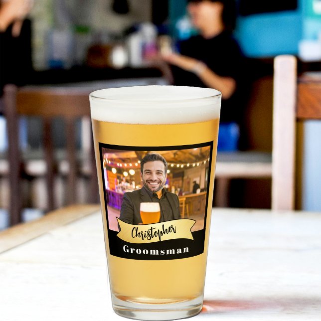 Série de Verre à Pint pour Garçons d'Honneur : Le  (Créateur téléchargé)