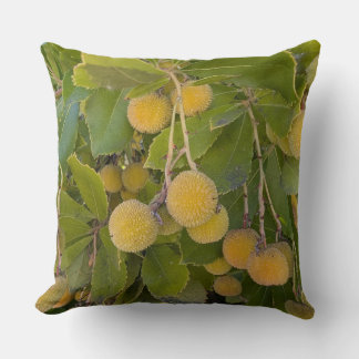 Série Fleurs sur oreiller Arbre de fraises Fruit-O