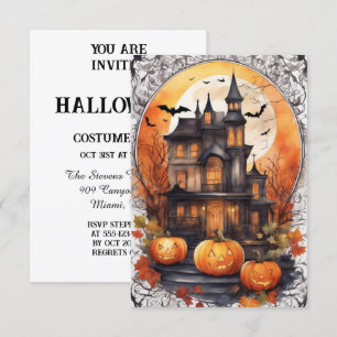 Série Spectrale : Une Invitation D'Halloween Comme
