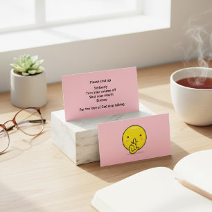 Sérieusement, Arrêter - Carte d'appel