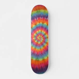Serigraphie sur skateboard en spirale