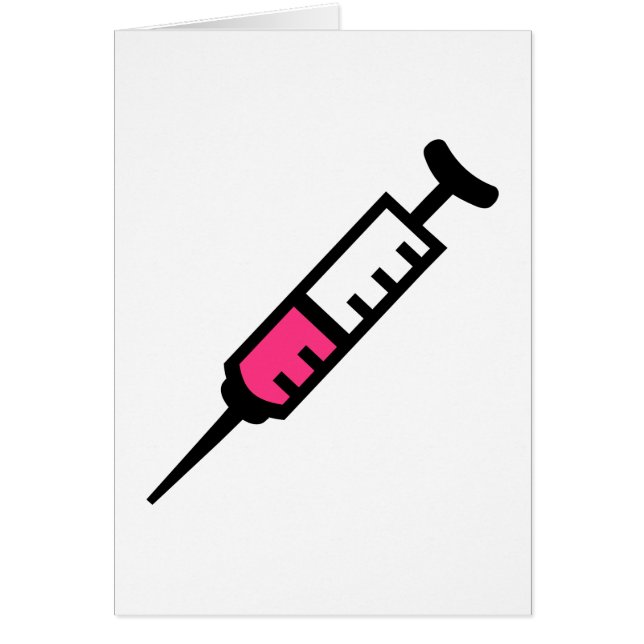 Seringue d'injection (Devant)