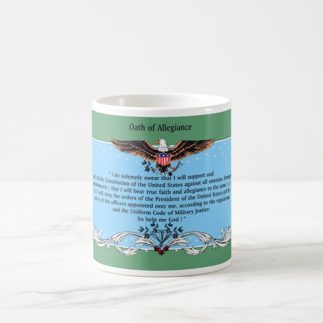 Serment de tasse de café d'allégeance (Centre)