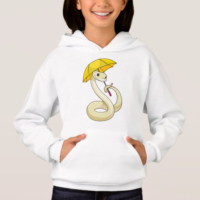 Serpent avec parapluie (Devant)