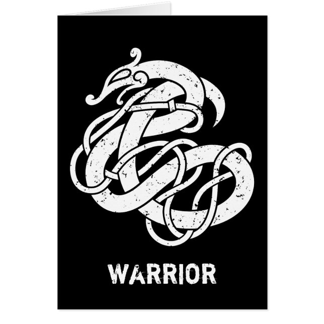 Serpent de style de Viking Urnes (Devant)