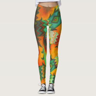 Serpent Fiery Leggings