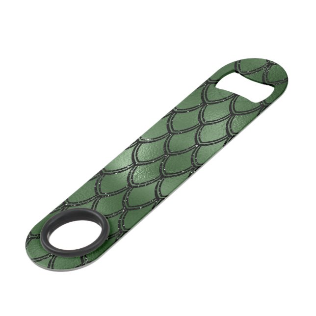 Serpent reptile motif serpent vert (Devant angulaire)