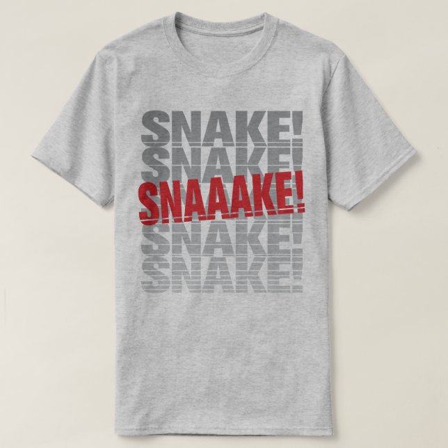 Serpent ! T-shirts (Design devant)