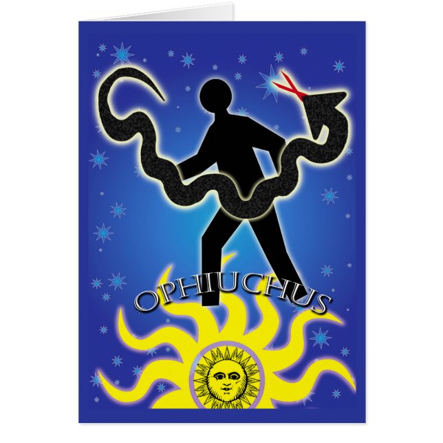 Serpentarius Ophiuchus le porteur du serpent (Devant)