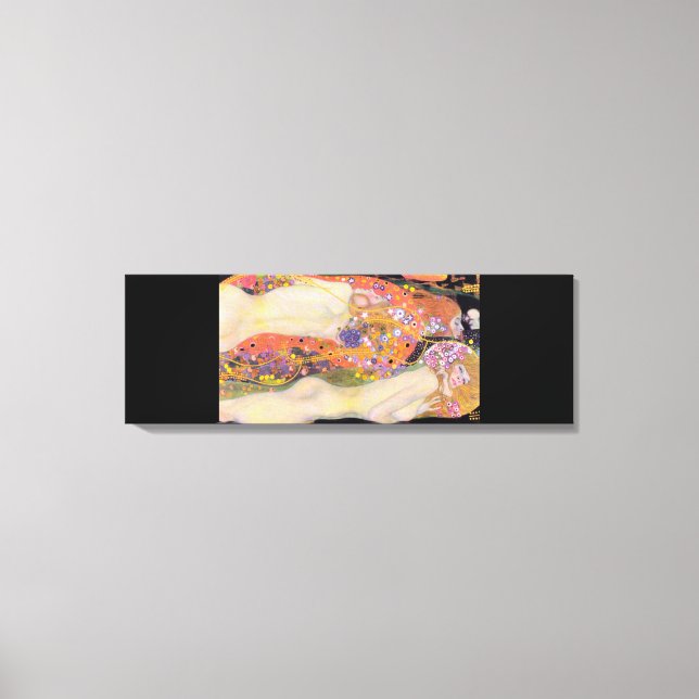 Serpents d'eau de Gustav Klimt II (1907) Toile Pri (Recto)