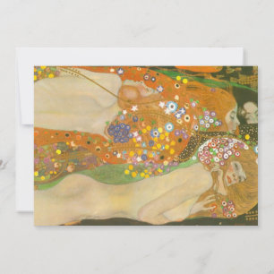 Serpents d'eau II par Gustav Klimt, Art Nouveau